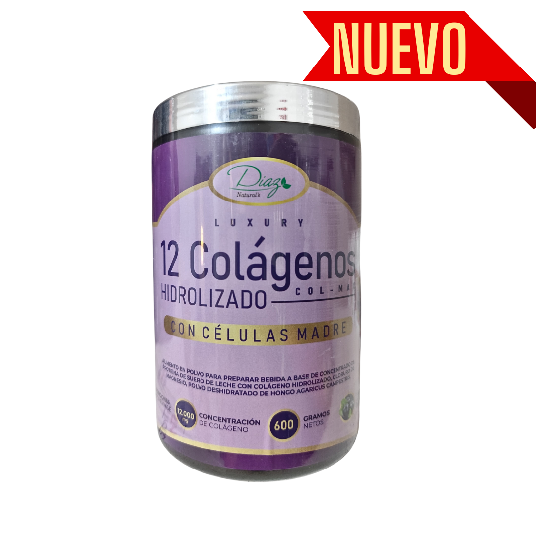 12 COLAGENOS HIDROLIZADO 600G