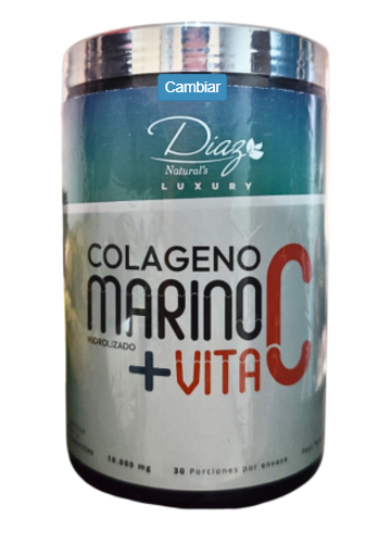 COLAGENO MARINO HIDROLIZADO + VITA C 600G