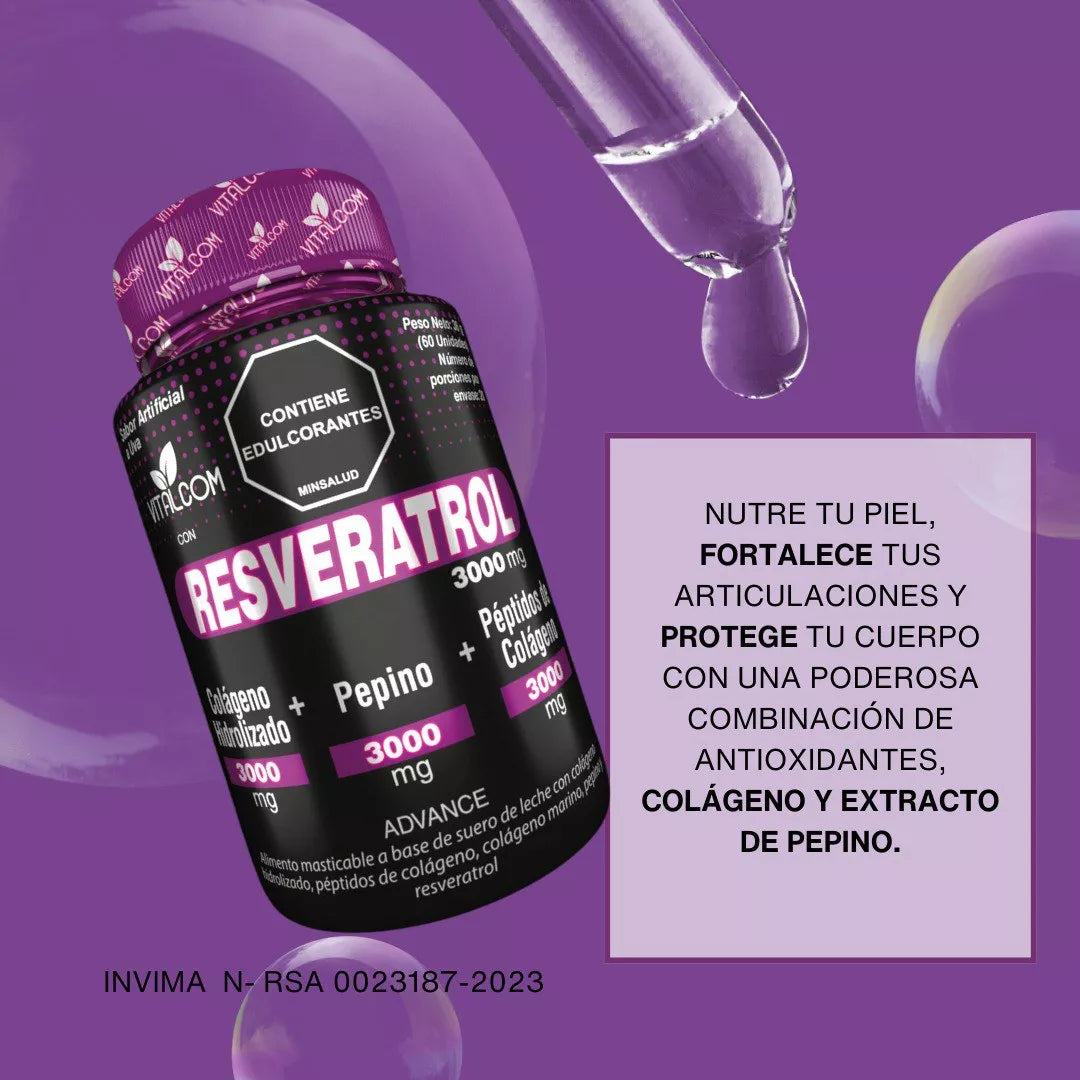 Resveratrol Concentrado 3000mg