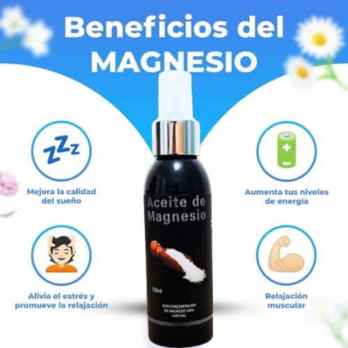 ACEITE DE MAGNESIO x120ml